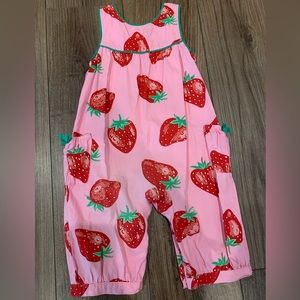 Mini Boden Strawberry Romper